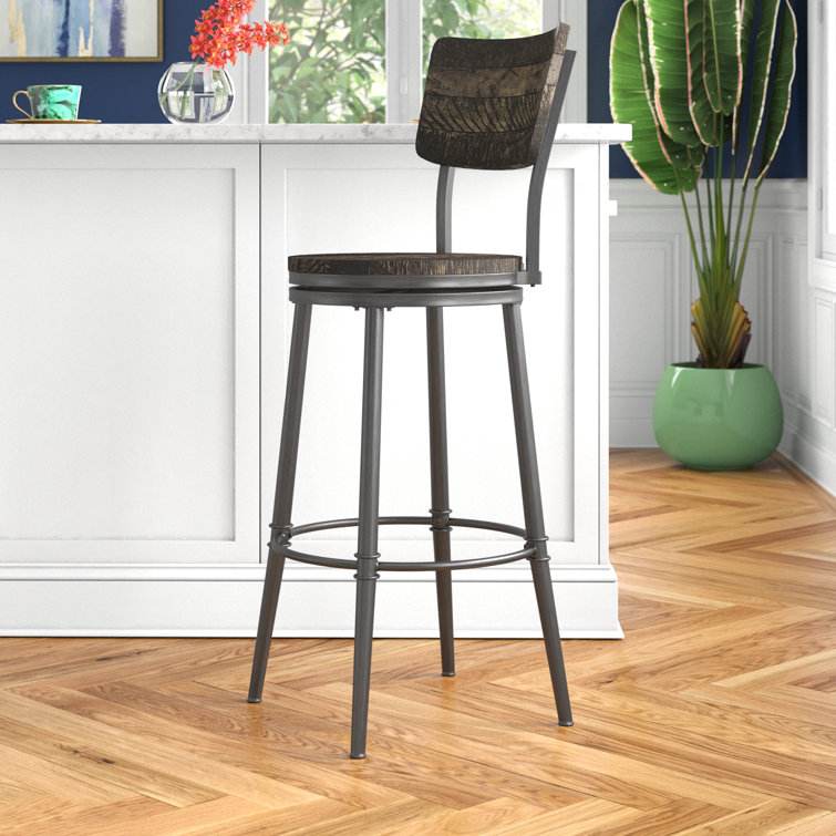 Loon Peak® Cathie Swivel Stool & Reviews Wayfair Canada